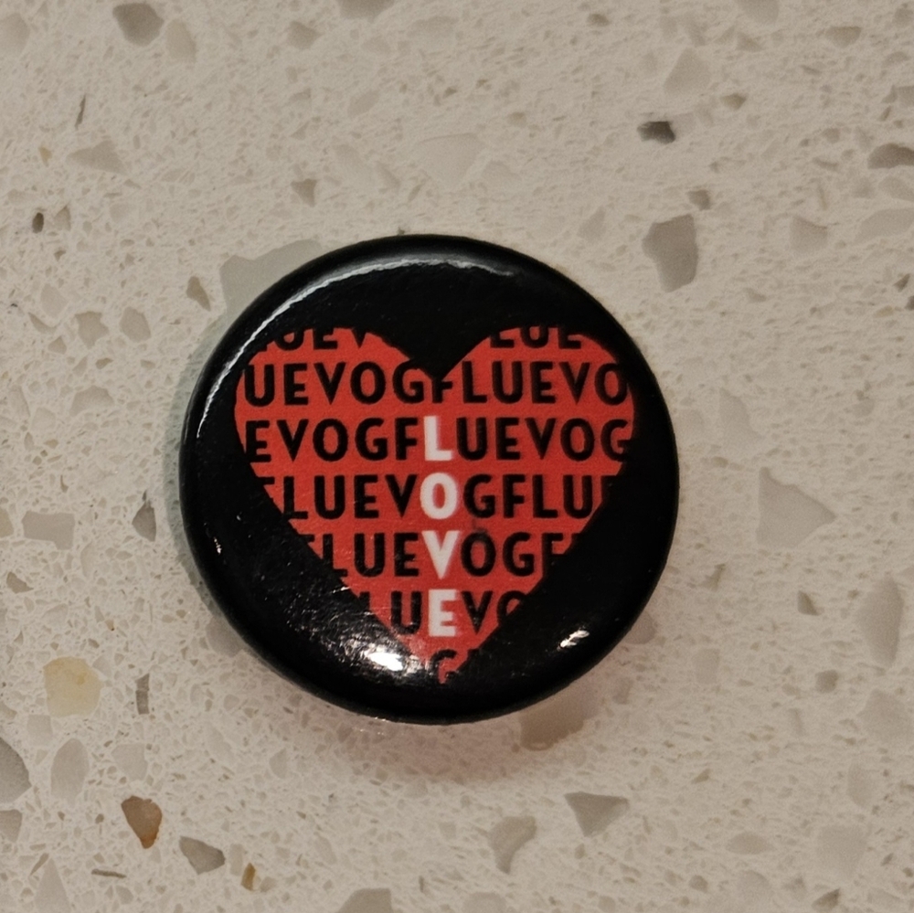 John Fluevog Pin, Store Promo, Vintage